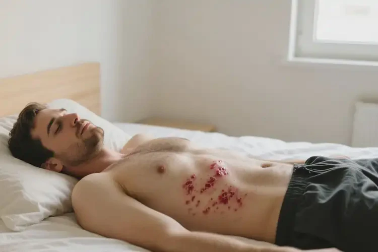 男人肚子上容易長(zhǎng)濕疹能不能徹底自愈(圖2)