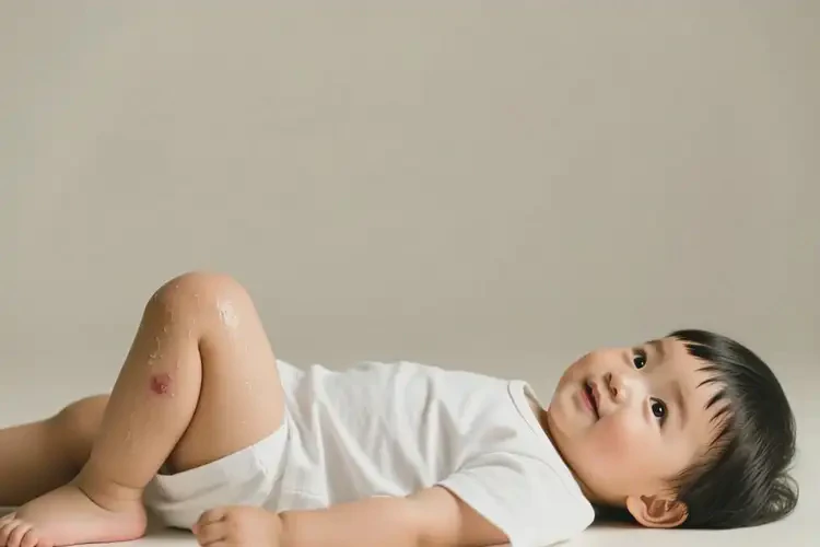 幼兒大腿上有濕疹可以徹底自愈嗎(圖2)