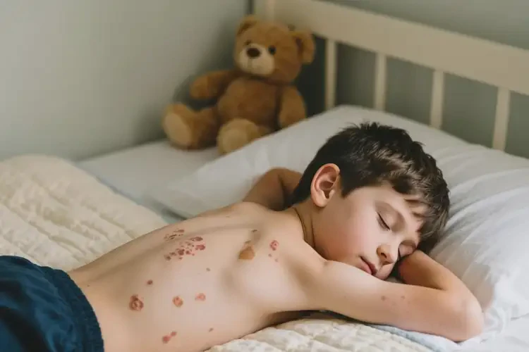 小學(xué)生全身出濕疹能不能徹底自愈(圖1)