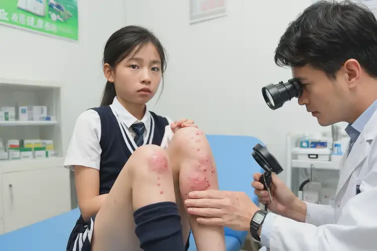 中學(xué)生大腿上容易起濕疹不管它會自己自愈嗎(圖4)