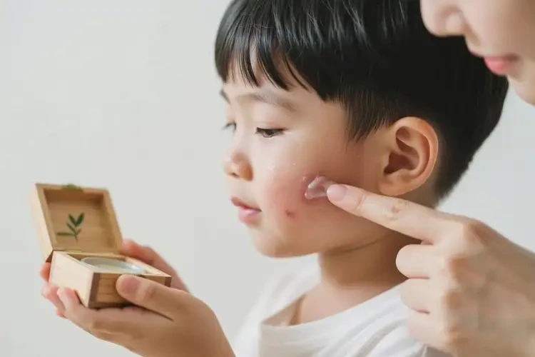 兒童面部長濕疹能夠徹底治愈嗎(圖2)