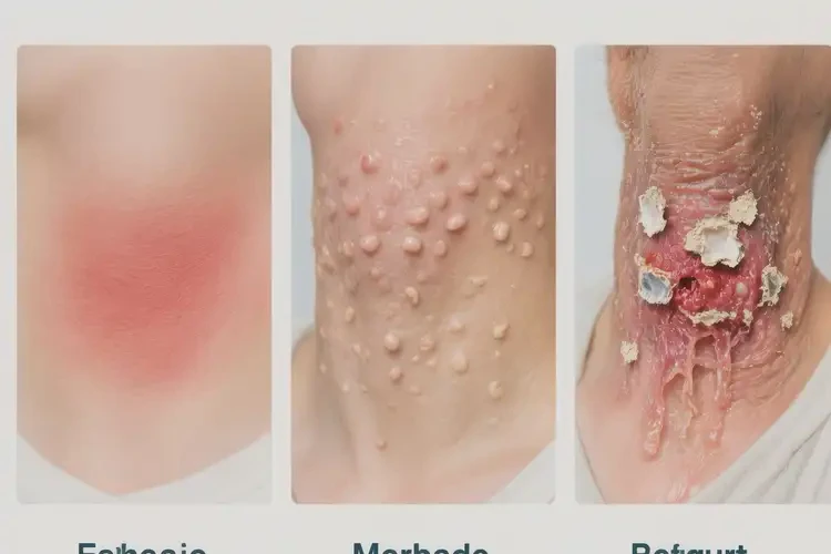 女生脖子上容易起濕疹不管它會(huì)自己自愈嗎(圖3)