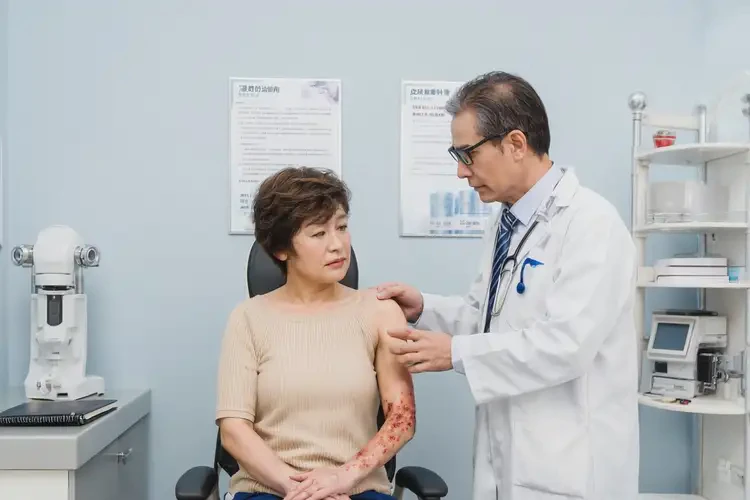 女性四肢有濕疹可以徹底自愈嗎(圖1)