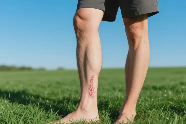 男性小腿有濕疹可以徹底自愈嗎(圖1)