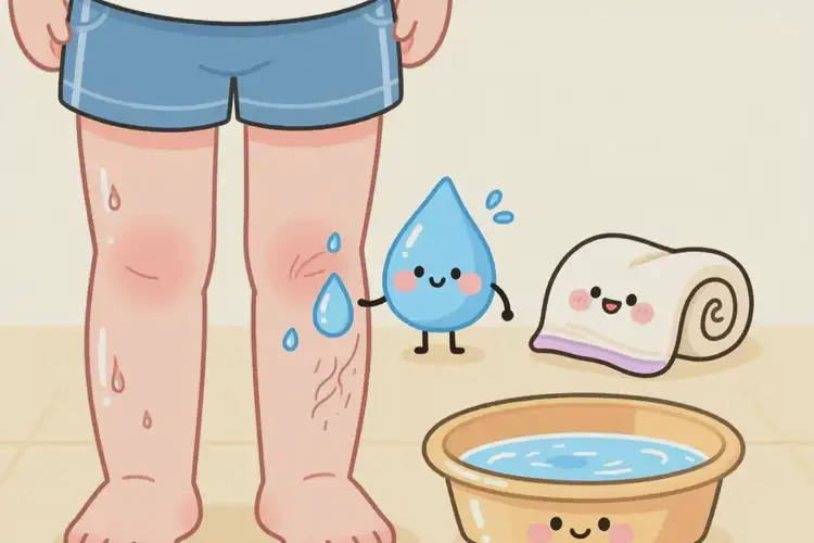 少兒大腿上經(jīng)常長(zhǎng)濕疹能夠徹底治愈嗎(圖3)