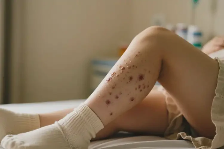 產(chǎn)婦小腿上容易長(zhǎng)濕疹不管它會(huì)自己好嗎(圖2)