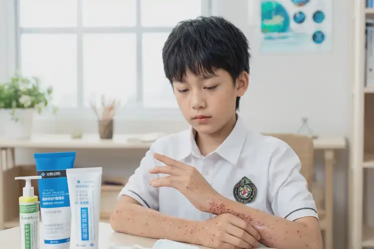 中學(xué)生手上經(jīng)常長濕疹能夠徹底治愈嗎(圖3)