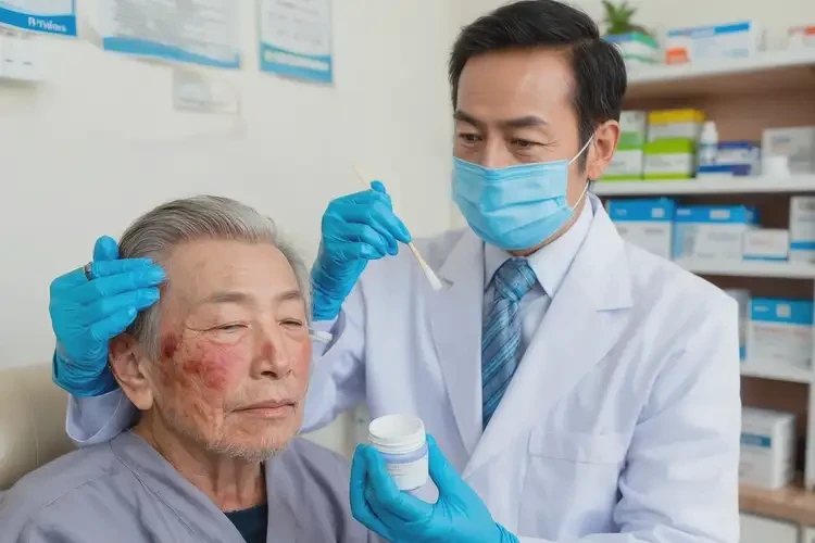 高齡老人臉上長濕疹能不能徹底自愈(圖3)