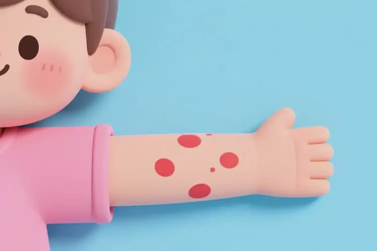 小學(xué)生手臂上容易起濕疹能徹底自愈嗎(圖3)