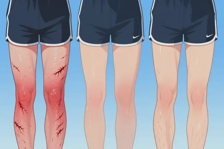 青年人大腿上偶爾起濕疹能徹底自愈嗎(圖1)