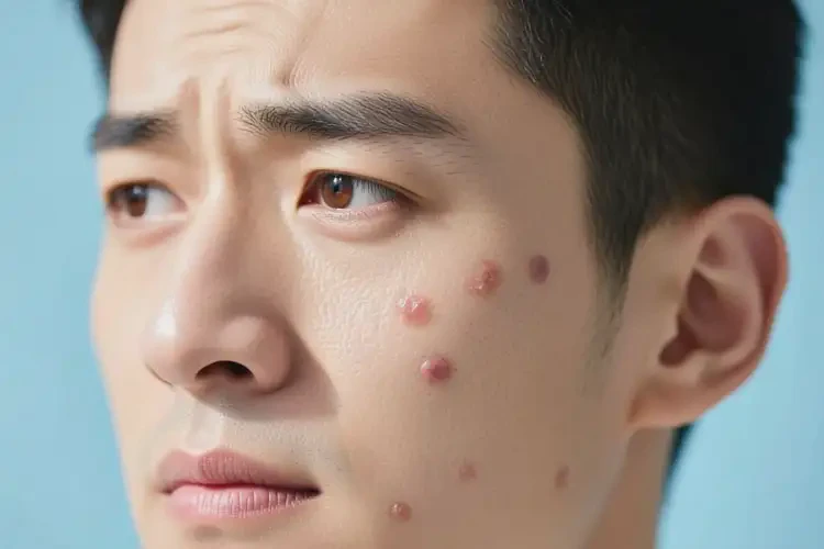 男人面部偶爾起濕疹能徹底自愈嗎(圖2)