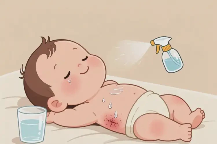 寶寶脖子經(jīng)常起濕疹可以徹底自愈嗎(圖2)