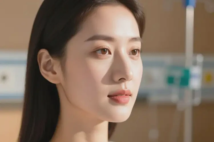 女性臉上偶爾長濕疹不管它會自己好嗎(圖1)