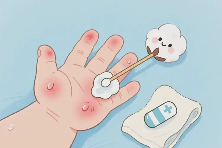 寶寶手上偶爾長濕疹能夠徹底治愈嗎(圖4)