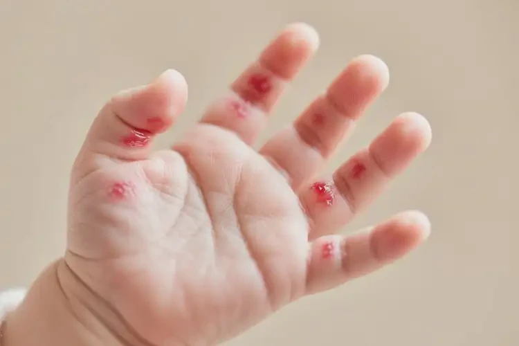 嬰兒手上容易起濕疹能靠自己自愈嗎(圖3)