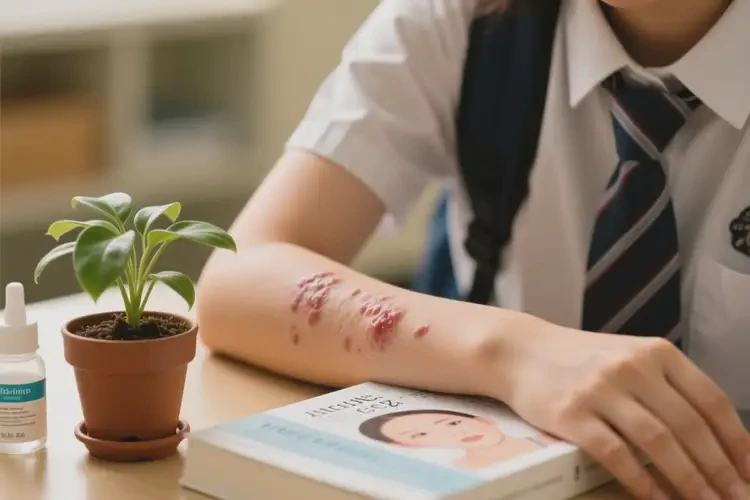 大學(xué)生全身起濕疹能徹底自愈嗎(圖2)