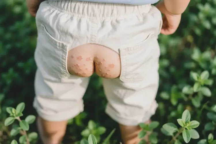 少兒屁股上偶爾長(zhǎng)濕疹可以徹底自愈嗎(圖2)