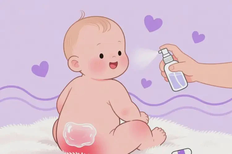 少兒屁股長(zhǎng)濕疹可不可以徹底自愈(圖1)