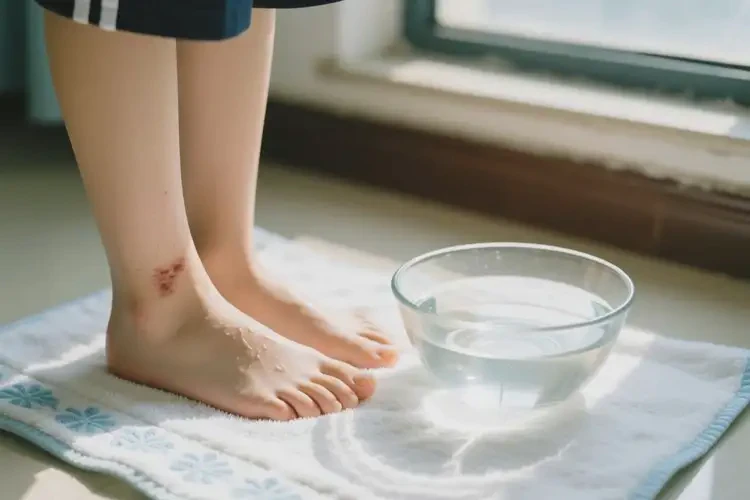 中學(xué)生腳上起濕疹能徹底自愈嗎(圖3)