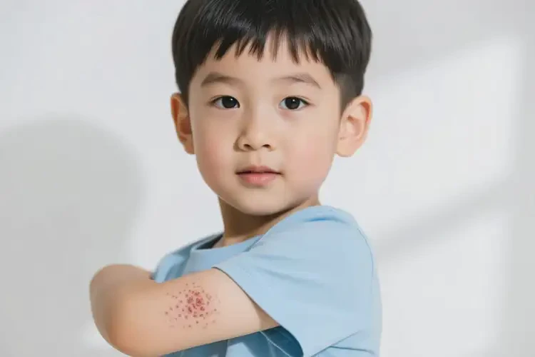 小學(xué)生手臂上容易起濕疹可以徹底自愈嗎(圖2)