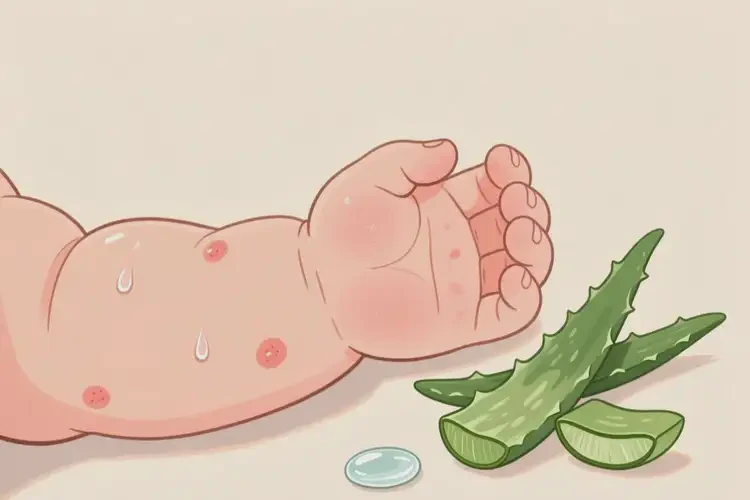 小兒手臂上容易長濕疹不管它會自己自愈嗎(圖4)