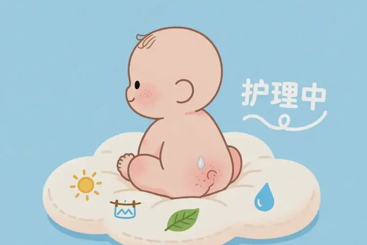 小兒屁股容易長(zhǎng)濕疹可不可以徹底自愈(圖1)