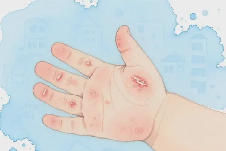 幼兒手上經(jīng)常長濕疹不管它會自己自愈嗎(圖4)