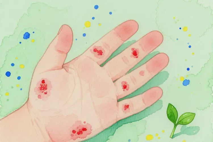 少兒手上經(jīng)常長(zhǎng)濕疹能靠自己自愈嗎(圖2)