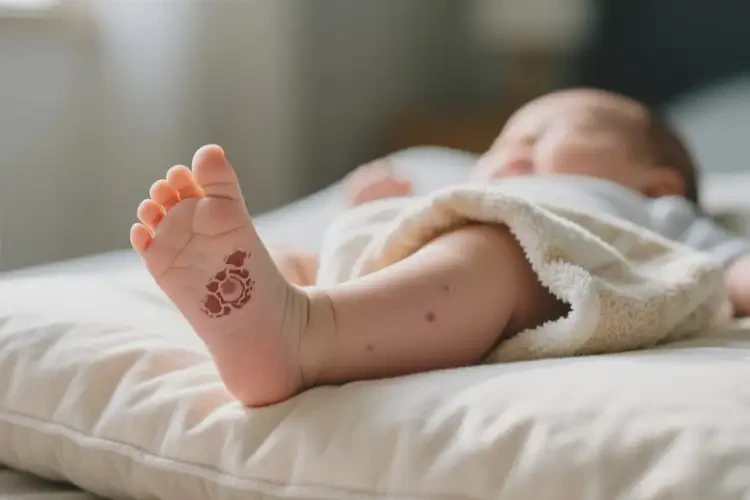 嬰幼兒腳上容易長濕疹能靠自己自愈嗎(圖1)