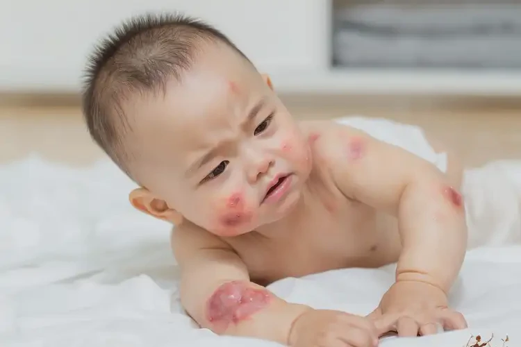 寶寶屁股上有濕疹不管它會自己痊愈嗎(圖4)