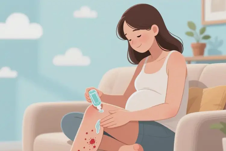 孕婦小腿上經(jīng)常起濕疹能靠自己自愈嗎(圖4)