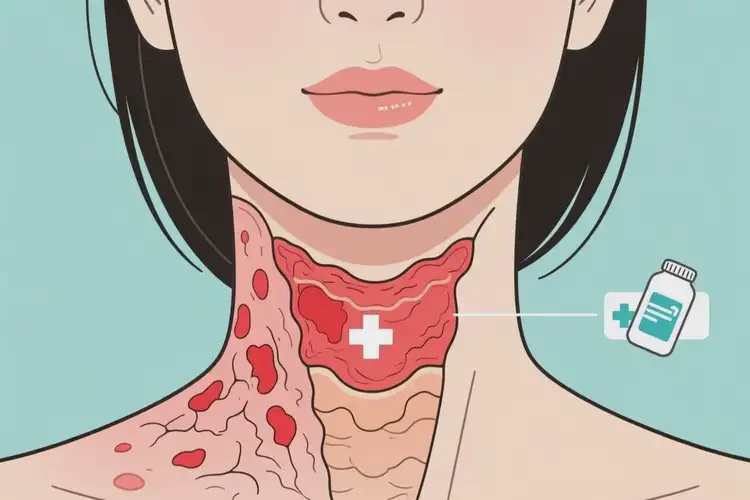 女人脖子起濕疹不管它會自己好嗎(圖2)