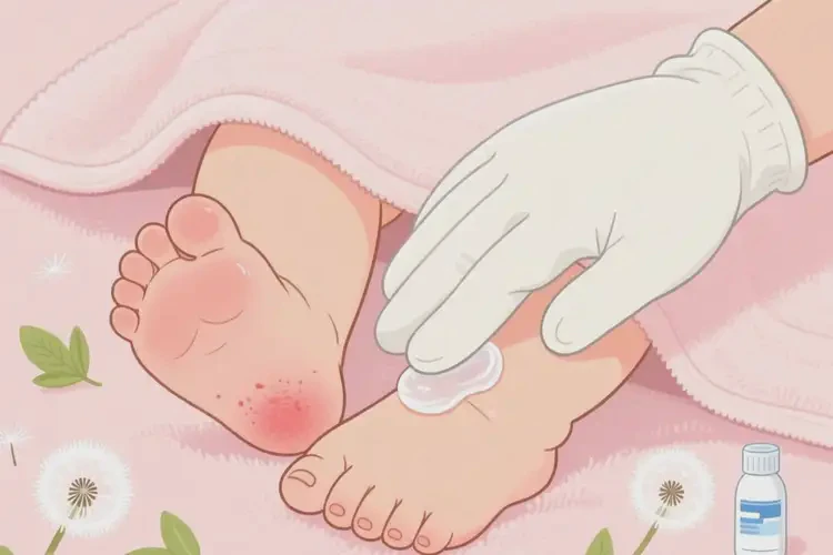 嬰幼兒腳上經(jīng)常起濕疹不管它會自己好嗎(圖4)