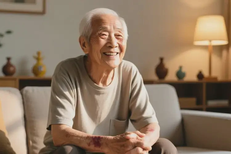 高齡老人臉上長(zhǎng)濕疹可不可以徹底自愈(圖1)