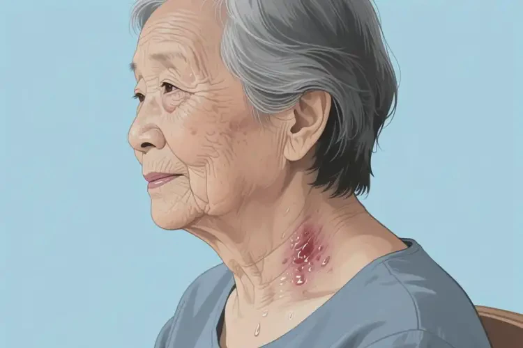 老年人脖子上經(jīng)常長濕疹可不可以徹底自愈(圖3)