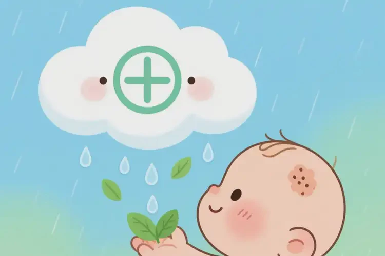 嬰兒全身偶爾起濕疹可不可以徹底自愈(圖1)