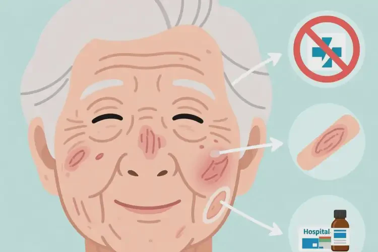 老人臉上經(jīng)常長濕疹可不可以徹底自愈(圖4)