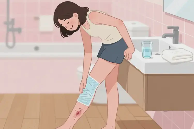 女生小腿出現(xiàn)濕疹能夠徹底治愈嗎(圖1)