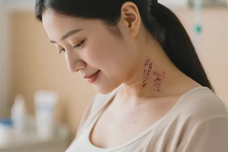 孕婦脖子上容易起濕疹不管它會自己痊愈嗎(圖1)