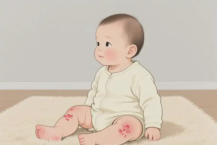 幼兒四肢偶爾起濕疹不管它會(huì)自己痊愈嗎(圖4)