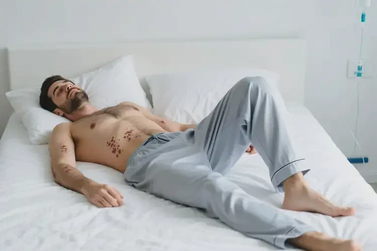 男生全身有濕疹不管它會自己自愈嗎(圖1)