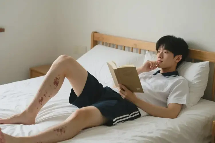 大學(xué)生四肢有濕疹不管它會(huì)自己好嗎(圖2)