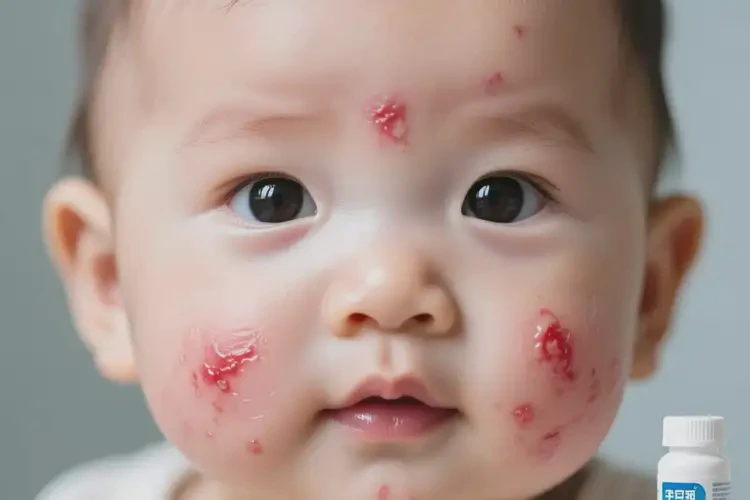 嬰兒面部出現(xiàn)濕疹可不可以徹底自愈(圖4)