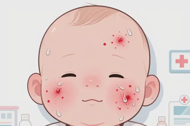 寶寶面部出濕疹能徹底自愈嗎(圖4)