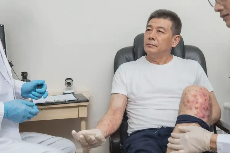 男人大腿起濕疹不管它會自己好嗎(圖3)