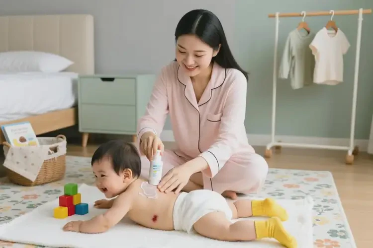 孩子脖子經(jīng)常起濕疹能夠徹底治愈嗎(圖2)