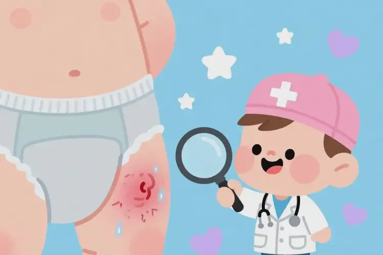 嬰幼兒肛周偶爾長濕疹不管它會自己自愈嗎(圖3)