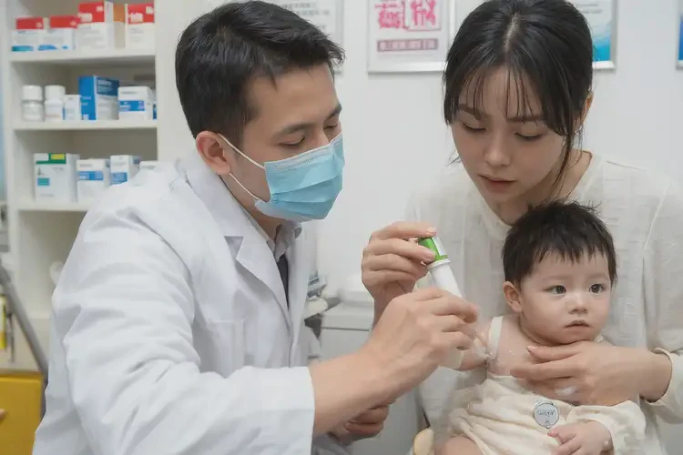 嬰幼兒手臂經(jīng)常起濕疹不管它會自己自愈嗎(圖1)