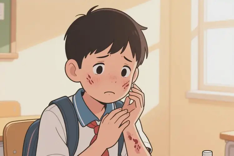 中学生面部起湿疹能不能彻底自愈(图4)