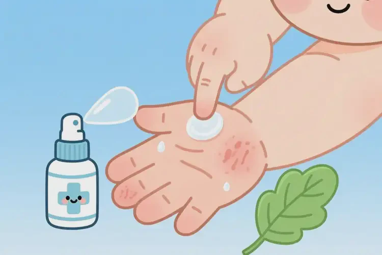 小兒脖子上容易長(zhǎng)濕疹能夠徹底治愈嗎(圖4)